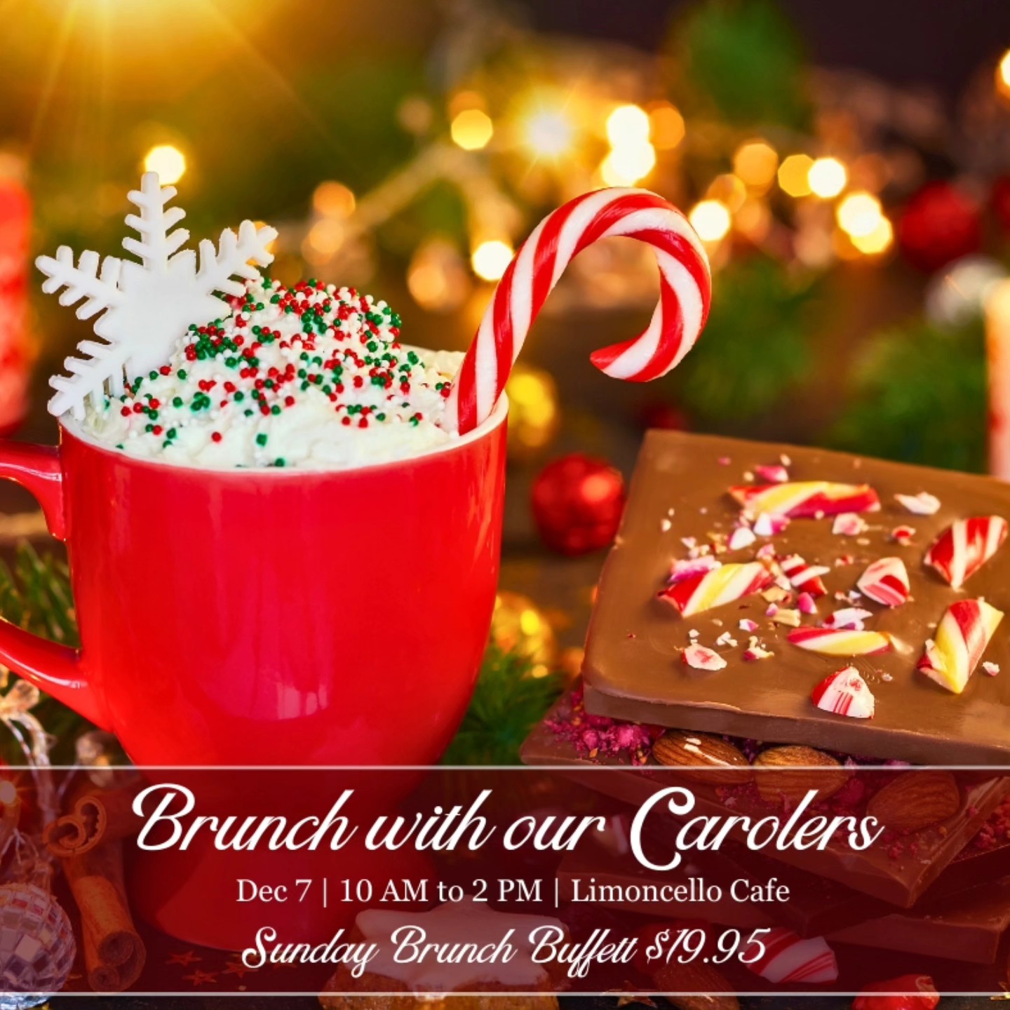 Brunch with our Carolers at The Ten Hotel